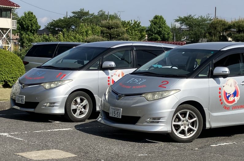 岩井自動車学校送迎バス
